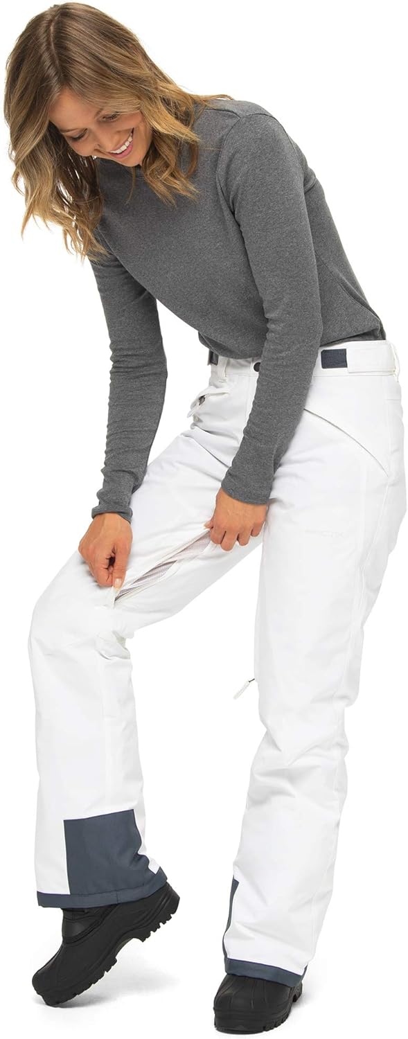 (XS) Calças de Neve Isoladas ARCTIX para Mulher Cor Branca