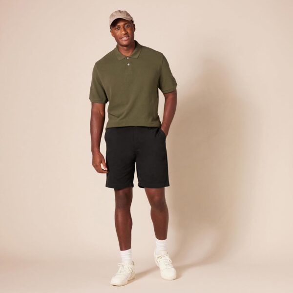 (40W) Calções Chino Amazon Essentials Preto