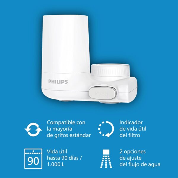 Sistema de Filtração de Água para Torneira Philips Water AWP3703/10 Branco 1000 L