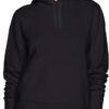 (XL) Sweatshirt com Capuz Amazon Essentials Fleece Corte Regular Preto Mulher