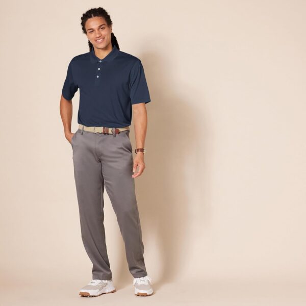 (S) Polo de Golfe Secagem Rápida Azul Marinho Amazon Essentials