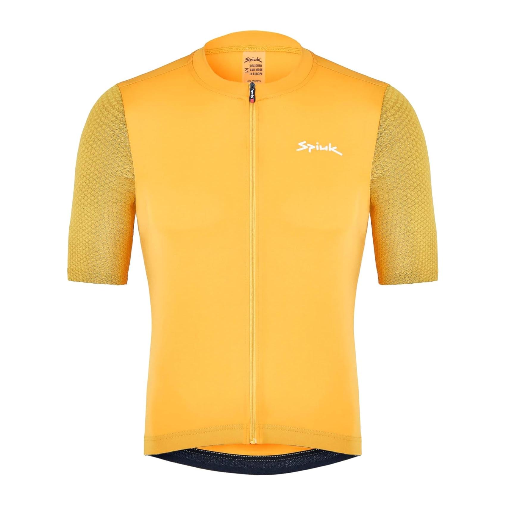 (3XL) Camisola Ciclismo Spiuk Anatomic Maillot para Homem - Amarelo