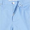 (38W) Calções justos em tecido elástico Amazon Essentials para Homem - Azul