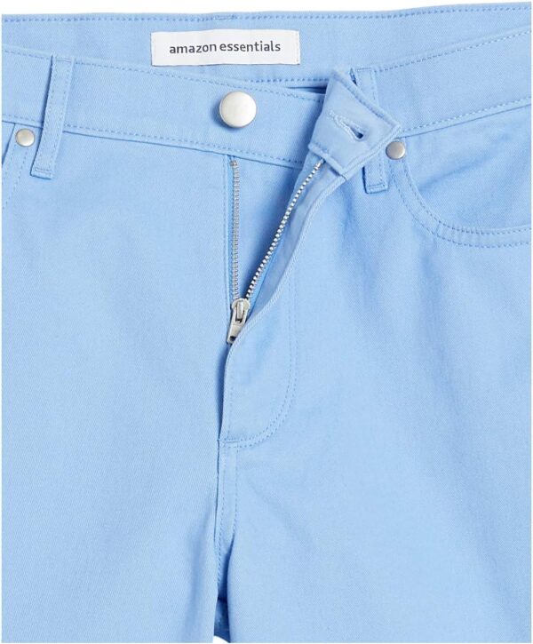 (38W) Calções justos em tecido elástico Amazon Essentials para Homem - Azul