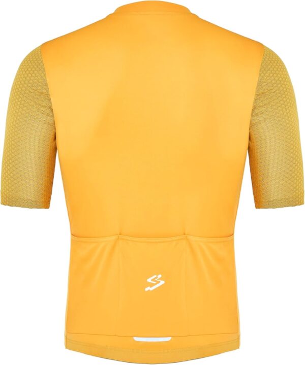 (3XL) Camisola Ciclismo Spiuk Anatomic Maillot para Homem - Amarelo