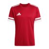 (L) T-shirt Manga Curta adidas Squadra25 Vermelho/Branco para Homem