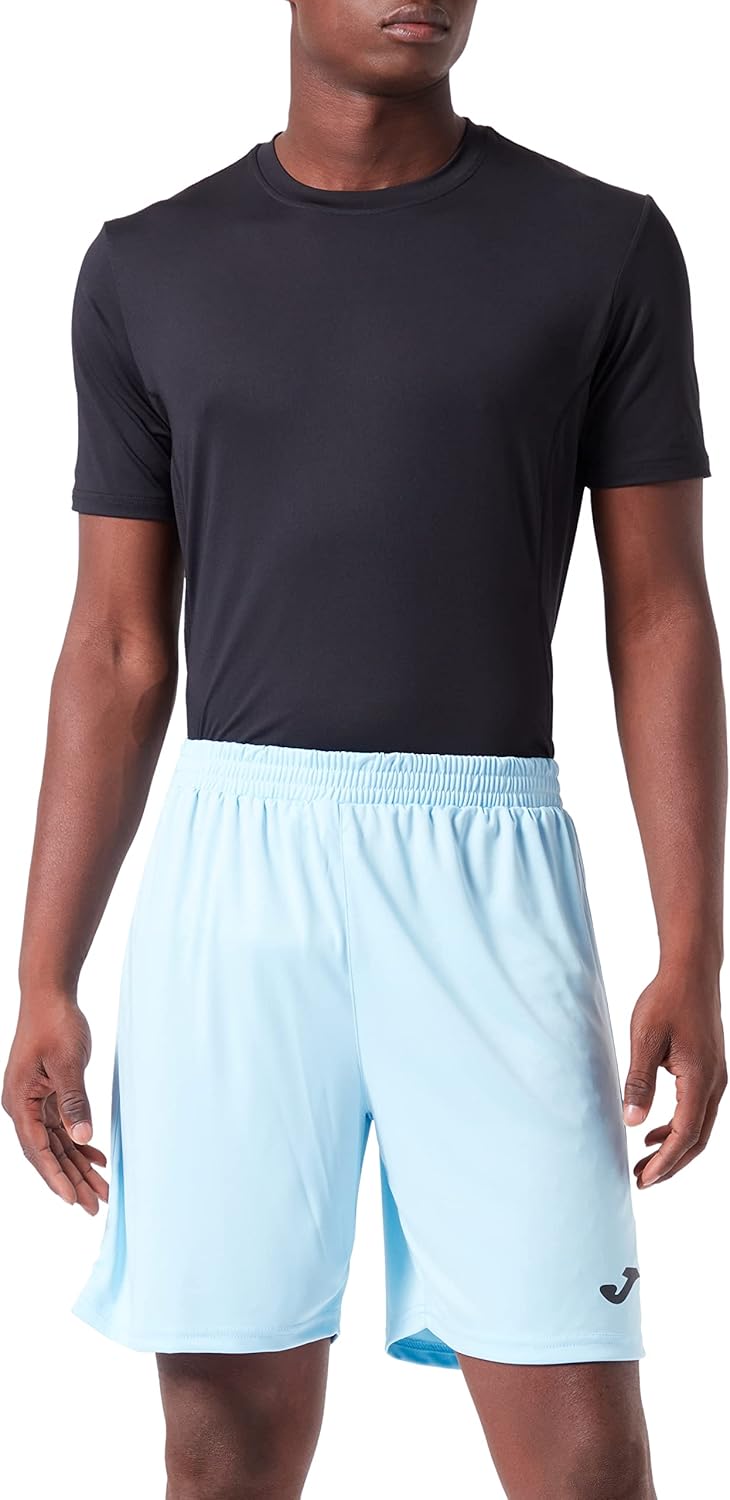 (L) Calções Joma Nobel Azul Celeste Homem