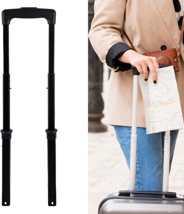 71xoo7dAwyL._AC_SL1500_ Cabo Telescópico Ronyme para Mala de Viagem Barra Extensível Preto