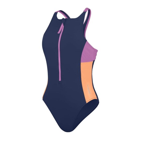 (L) Fato de Banho Speedo Zip Colourblock com Fecho