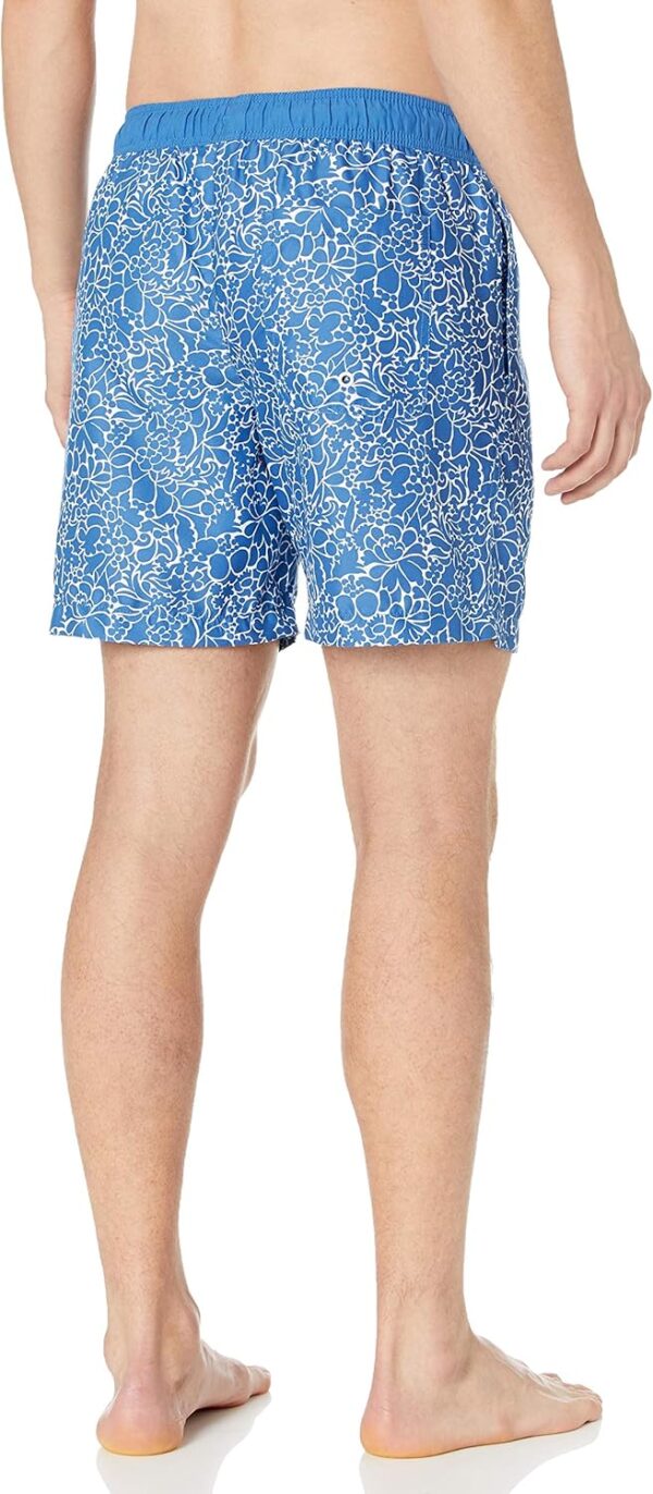 (XXL) Calções de Banho Amazon Essentials Silhueta com Flores Secagem Rápida