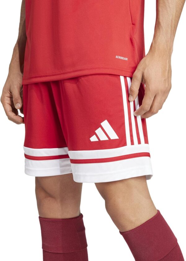 (L) T-shirt Manga Curta adidas Squadra25 Vermelho/Branco para Homem