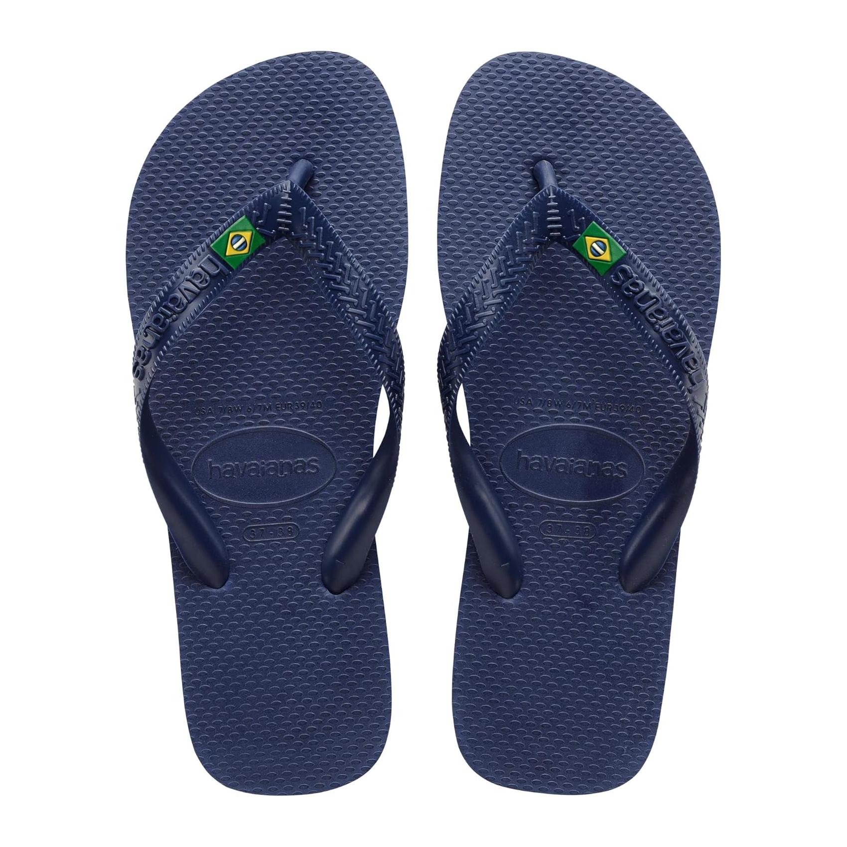 (45/46) Chinelos de Dedo Havaianas Top Brasil Slide