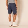 (33W) Calções Chino Corte Slim Amazon Essentials 23 cm Azul Marinho Escuro
