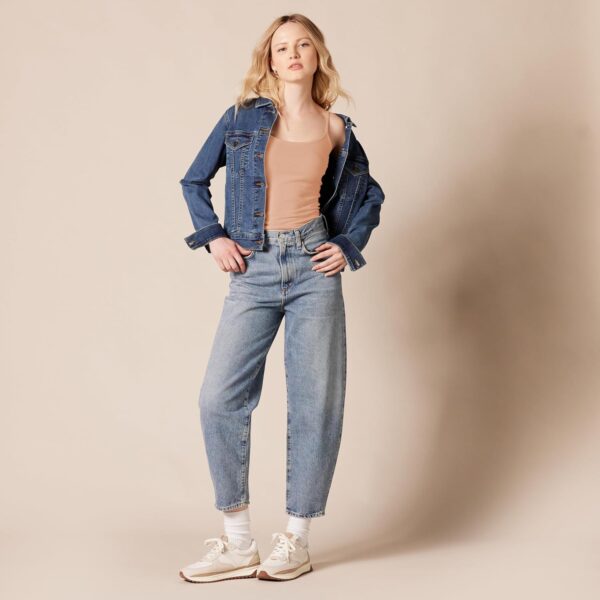 (L) Camisola Pack 3 Burgunder/Kamel/Malva Amazon Essentials