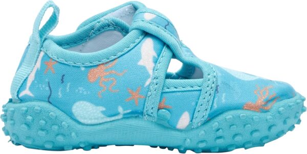 (18/19) Sapatilhas Aquáticas Crianças Azuis com Desenhos Marinhos