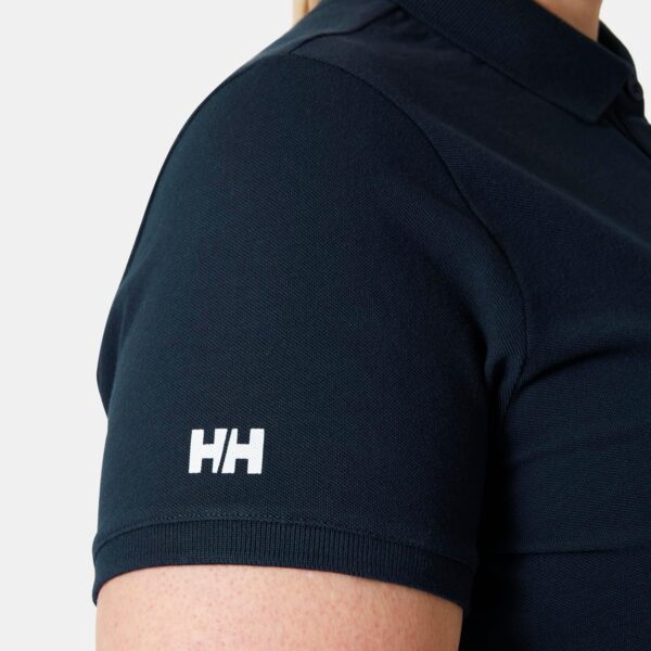 (XS) Polo Helly Hansen Crew Pique Azul Marinho