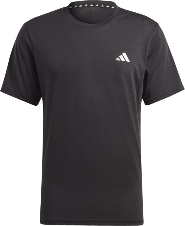(S) T-Shirt Treino adidas Essentials Comfort Preto e Branco Homem