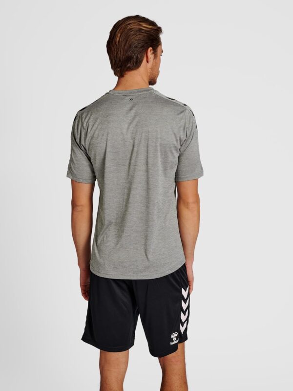 (XL) T-Shirt hummel Hmlcore Hummel Hmlcore Xk Poly Jersey M/C Homem - Cinza