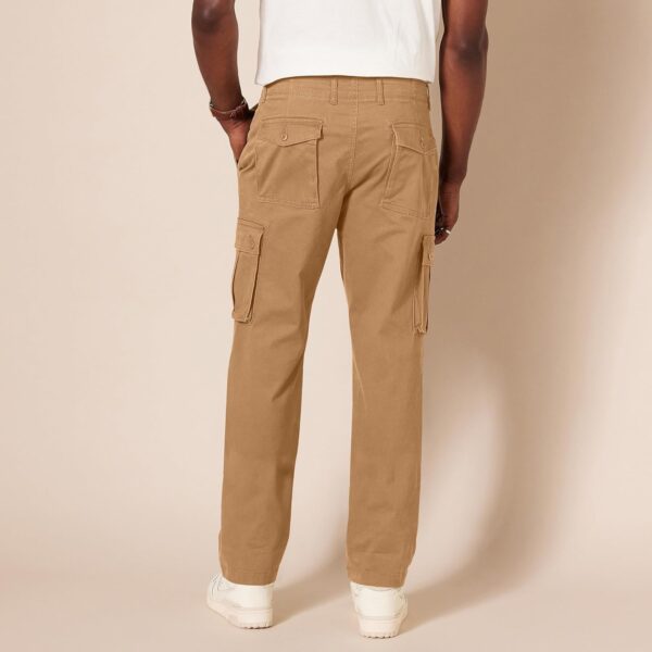 (40W/30L) Calças Cargo Elásticas corte Clássico Amazon Essentials