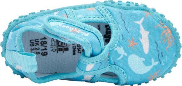 (18/19) Sapatilhas Aquáticas Crianças Azuis com Desenhos Marinhos