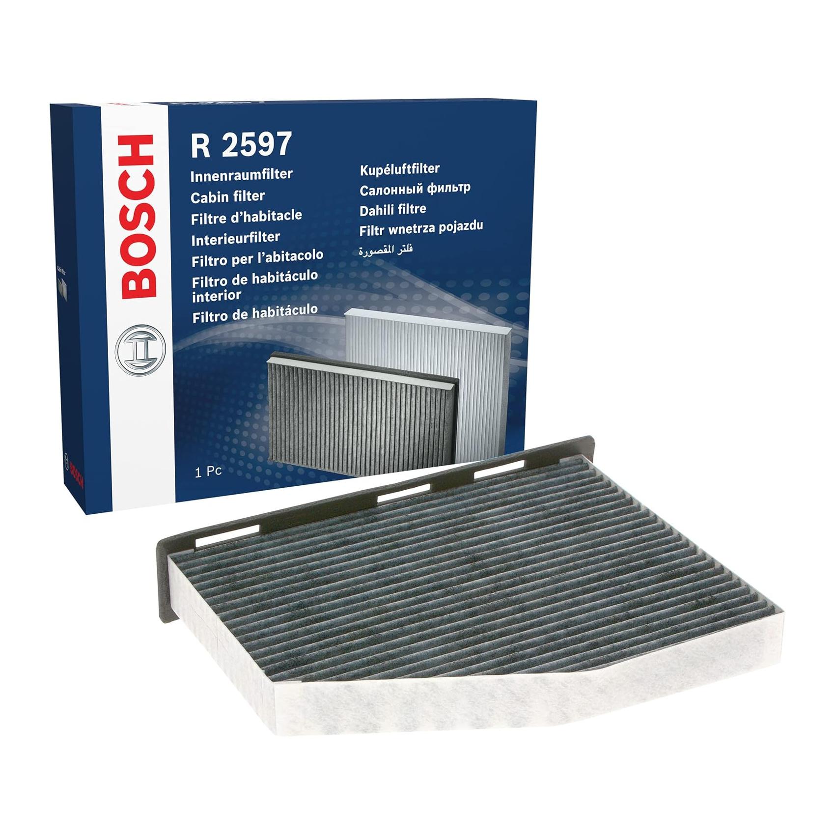 Bosch R2597 - Filtro de habitáculo carvão ativo