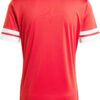 (L) T-shirt Manga Curta adidas Squadra25 Vermelho/Branco para Homem