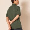 (M) Polo Algodão Corte Regular Piqué Oliva Amazon Essentials