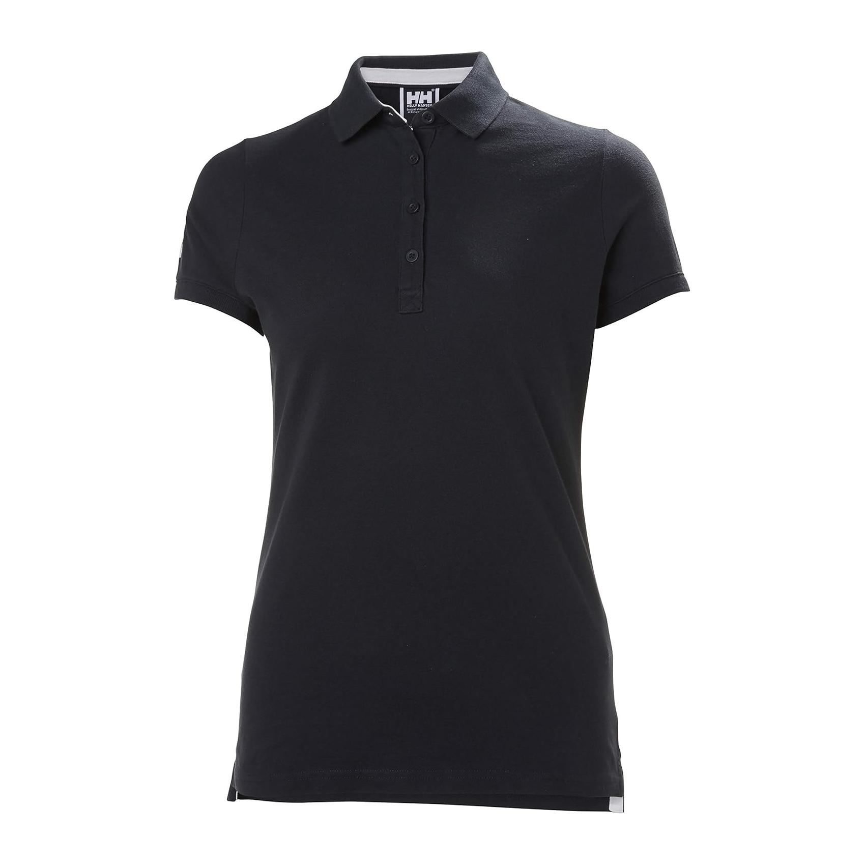 (XS) Polo Helly Hansen Crew Pique Azul Marinho