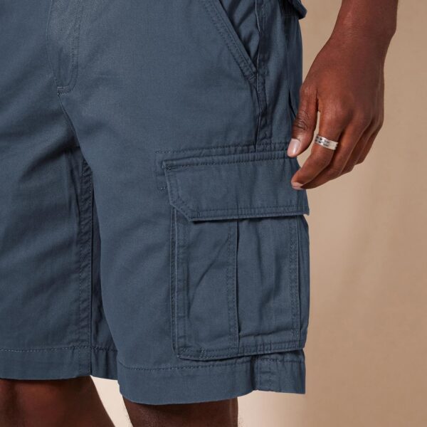 (42W) Calções Cargo Classic-Fit Dunkelblau Amazon Essentials 25 cm