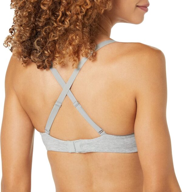 (85C) Sutiã Algodão Amazon Essentials Pack 2 Cinzento e Rosa