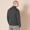 (M) Casaco Polar Amazon Essentials Fecho Completo Cinzento Mesclado