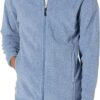 (L) Casaco Felpa Fecho Amazon Essentials Azul Mesclado Homem