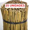 DSA871DSA198211981983156A1DS 25 Tutores de Bambu para suporte no crescimento de árvores / plantas 90 cm altura Diâmetro 6/9 mm
