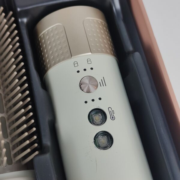 Escova de Ar Cecotec CeramicCare AirGlam Champagne 8 em 1 (PARA PEÇAS OU REPARAÇÃO)