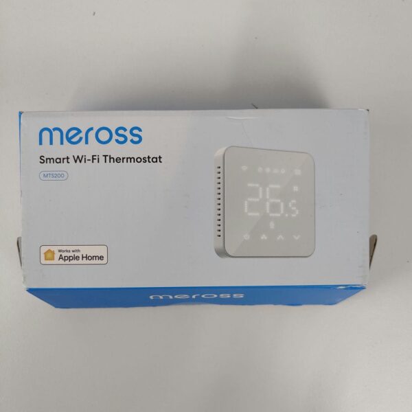 Termostato inteligente Meross Wi-Fi para caldeiras