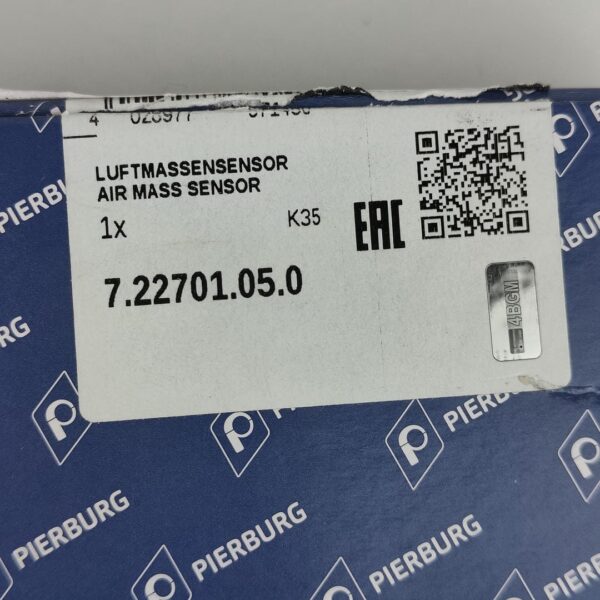 Pierburg. 7.22701.05.0 Medidor de massa de ar (4028977571480)