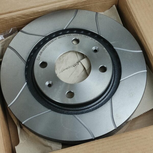 BREMBO MAX LINE 09.4987.76 Disco de travão 266x20.5 mm 4 Furos Ventilado (8020584011836)