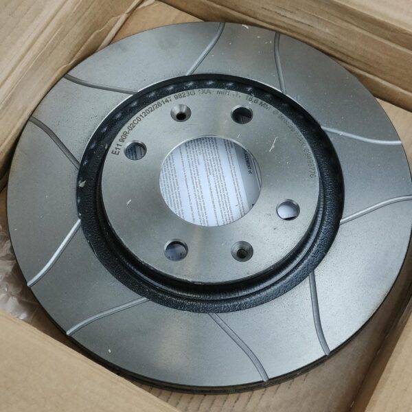 BREMBO MAX LINE 09.4987.76 Disco de travão 266x20.5 mm 4 Furos Ventilado (8020584011836)