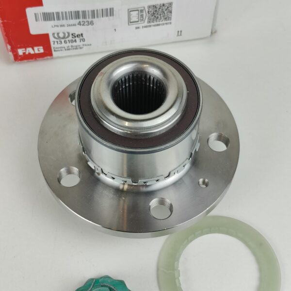 FAG 713 6104 70 Kit de rolamento de roda 126,8 x 72 mm (4014870000875)