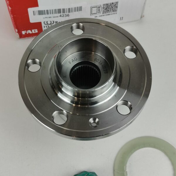 FAG 713 6104 70 Kit de rolamento de roda 126,8 x 72 mm (4014870000875)