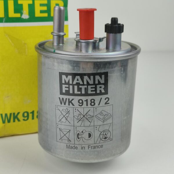 LT16X0252_2 Filtro Combustível MANN-FILTER WK 918/2 x Com Juntas (4011558005306)