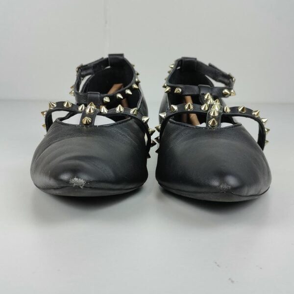 LT18X0124_10 (37) Sapatos / Sabrina GIOSEPPO Preto com tachas mulher