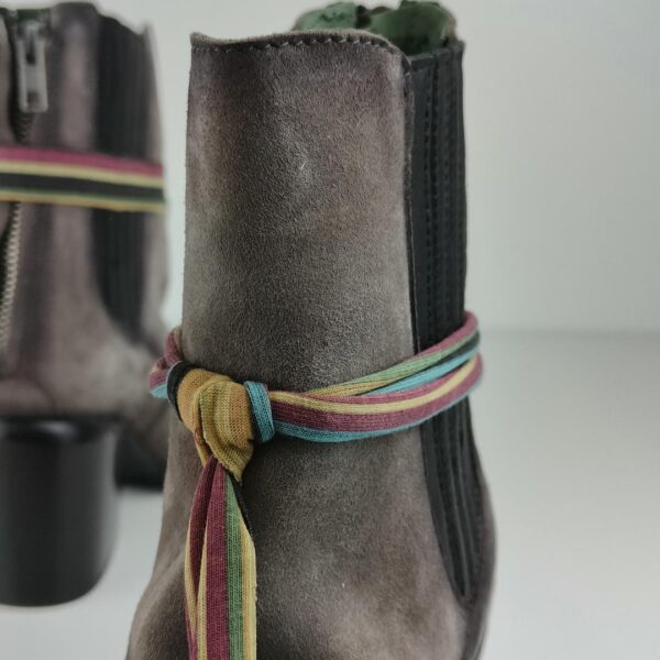(37) Botas em Camurça Felmini D281 Camoscio Marmo