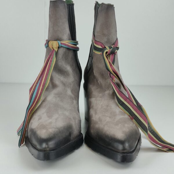 (37) Botas em Camurça Felmini D281 Camoscio Marmo