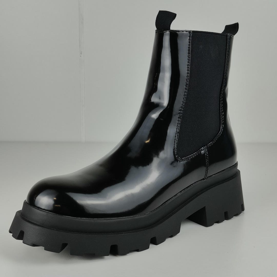 (40) Botas de Plataforma Even&Odd para Mulher - Negro