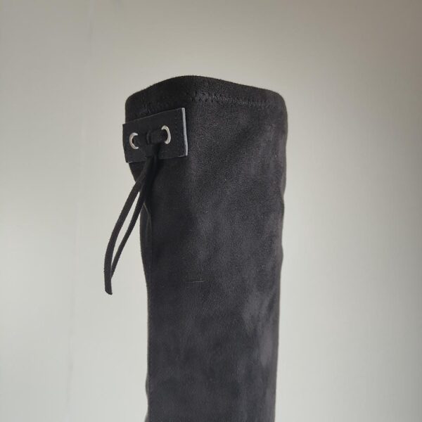 (40) Botas Anna Field acima do joelho mulher - Negro
