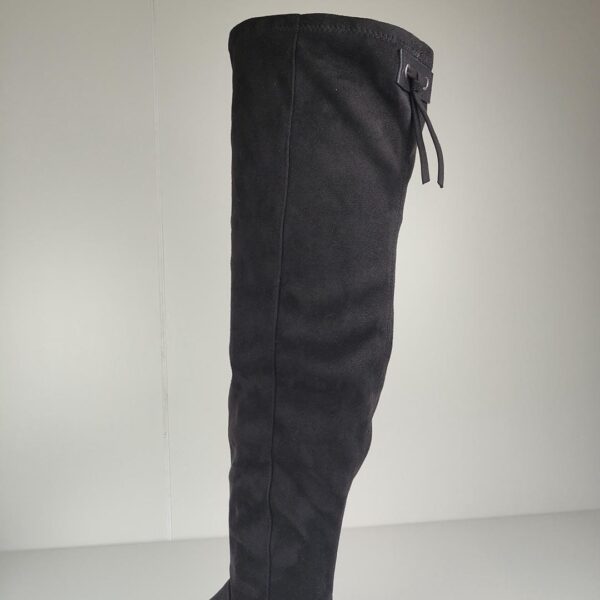 (40) Botas Anna Field acima do joelho mulher - Negro