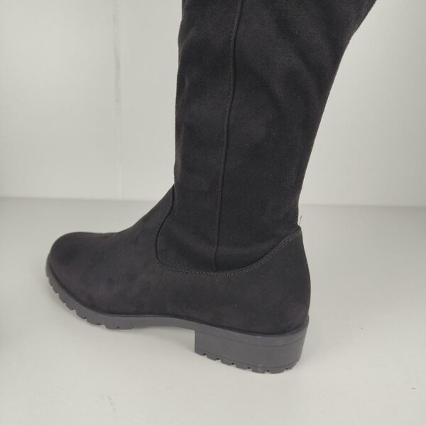 (40) Botas Anna Field acima do joelho mulher - Negro