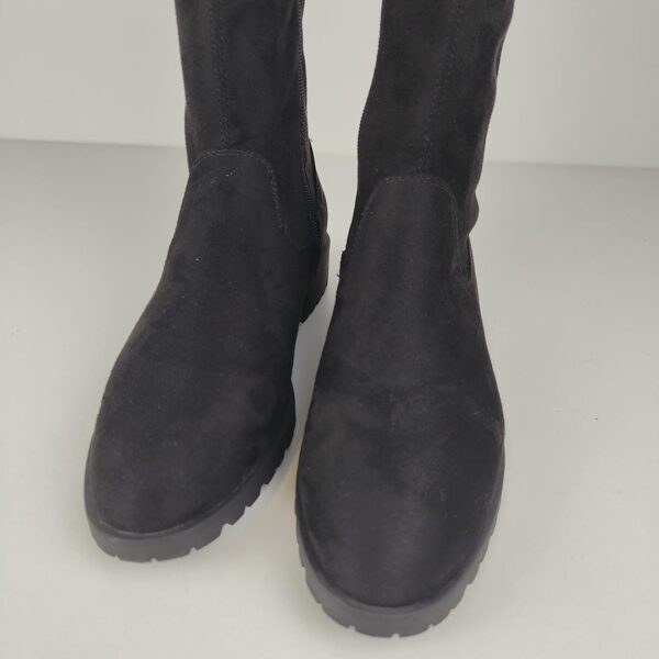 (40) Botas Anna Field acima do joelho mulher - Negro