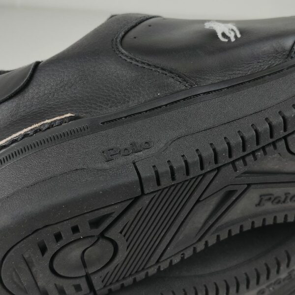 (41) Sapatilhas Polo Ralph Lauren Masters Court Homem - Preto